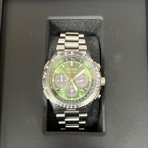 Citizen Eco-Drive Navihawk in Green